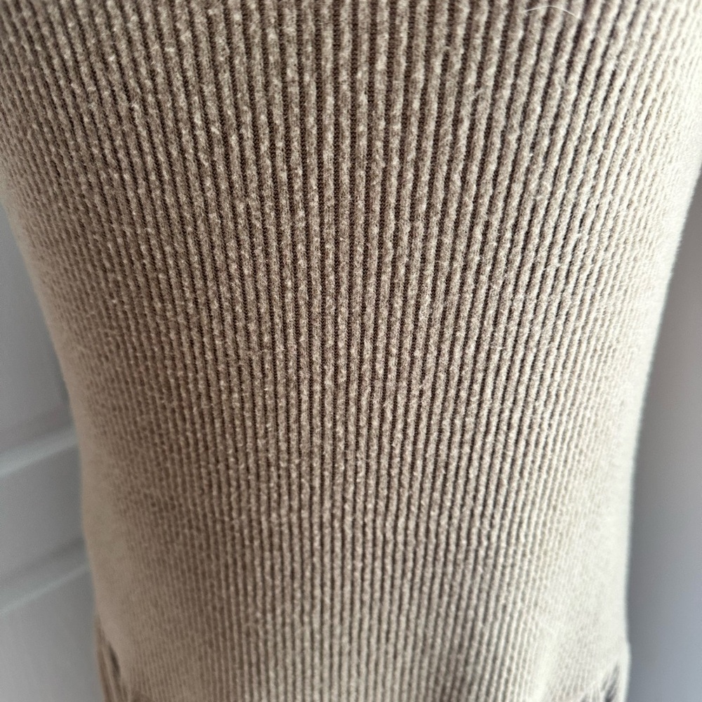 Universal Thread Ribbed Tan Maxi Dress - Picture 3 of 6